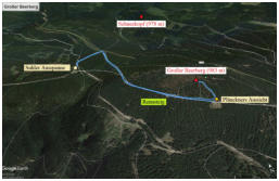 Unser GPS Track zum Groen Beerberg